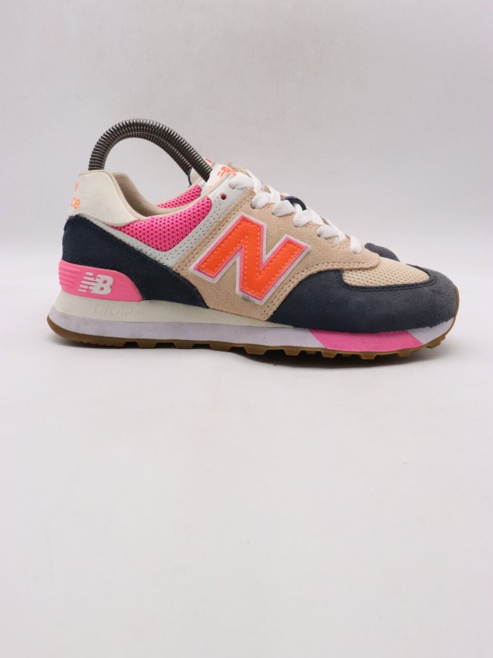 New Balance 574 Women’s Size 7 Natural Indigo Vintage Rose Sneakers WL574PH2